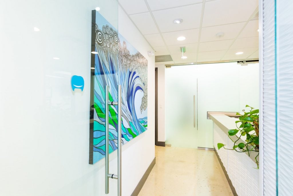 {PRACTICE_NAME} office hallway